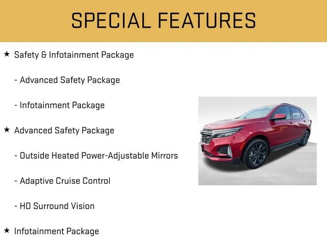 Used 2023 Radiant Red Tintcoat Chevrolet RS image 12