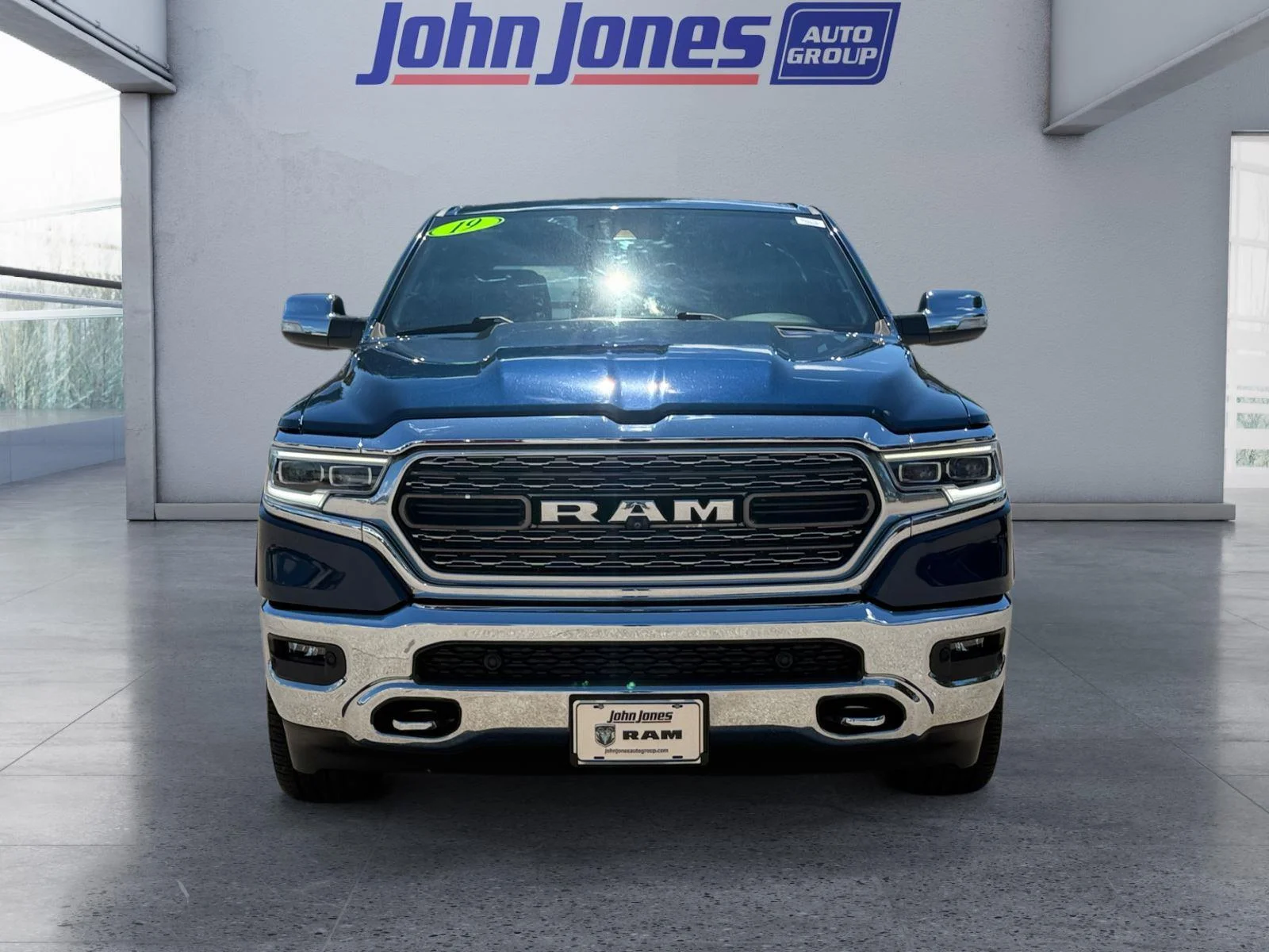 Used 2019 Patriot Blue Pearlcoat Ram Limited image 8