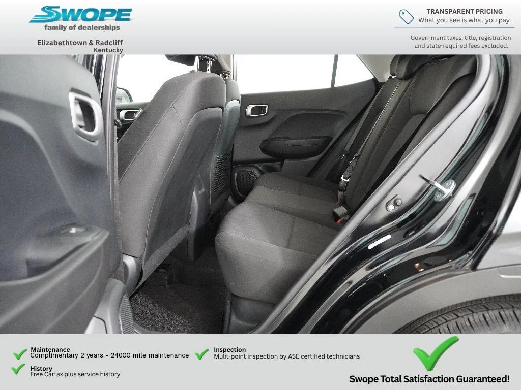 Certified Used 2023 Black Noir Pearl Hyundai SE image 11