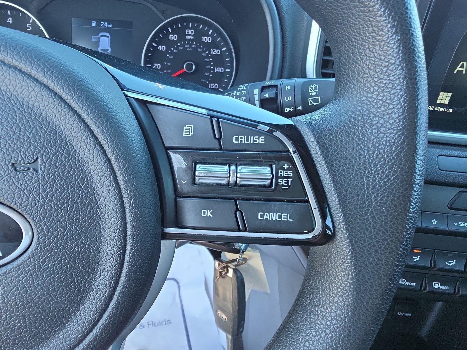 Used 2020 Red Kia LX image 21