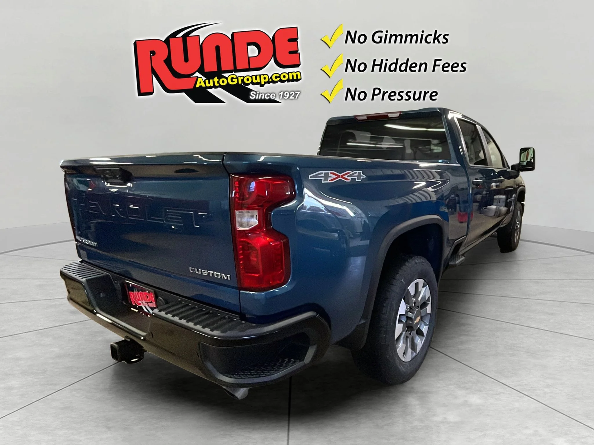 Used 2026 Lakeshore Blue Metallic Chevrolet Custom image 6