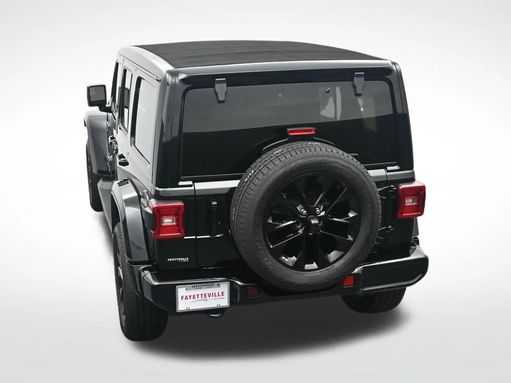 Used 2021 Black Jeep Unlimited Sahara High Altitude image 28