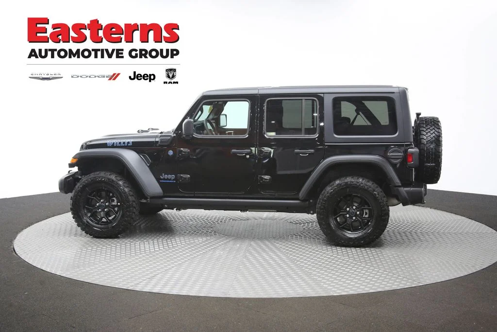 Used 2025 Black Jeep Willys 4xe image 61