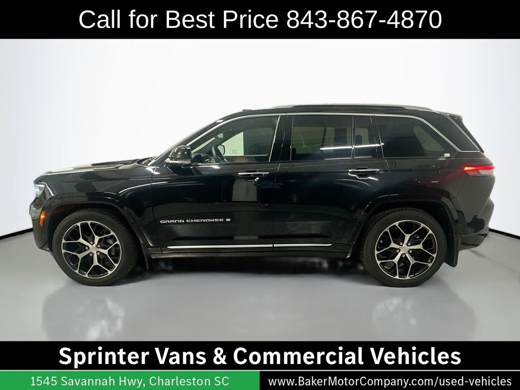 Used 2023 Black Jeep Summit Reserve image 3