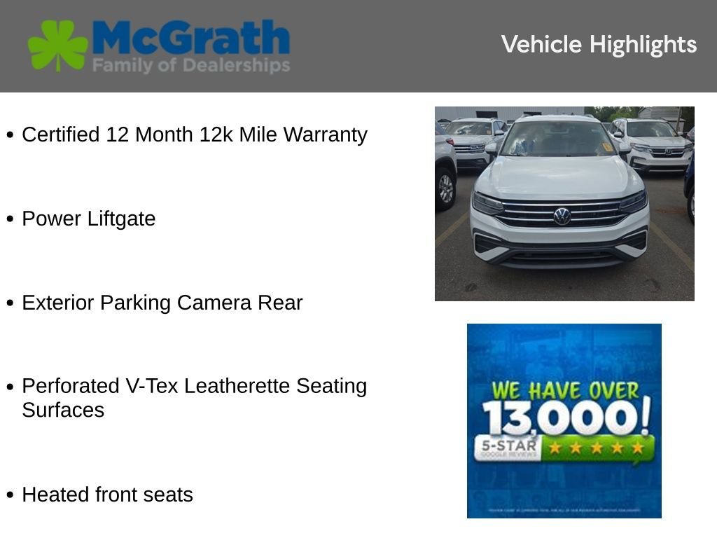 Used 2024 White Volkswagen 2.0T SE image 6