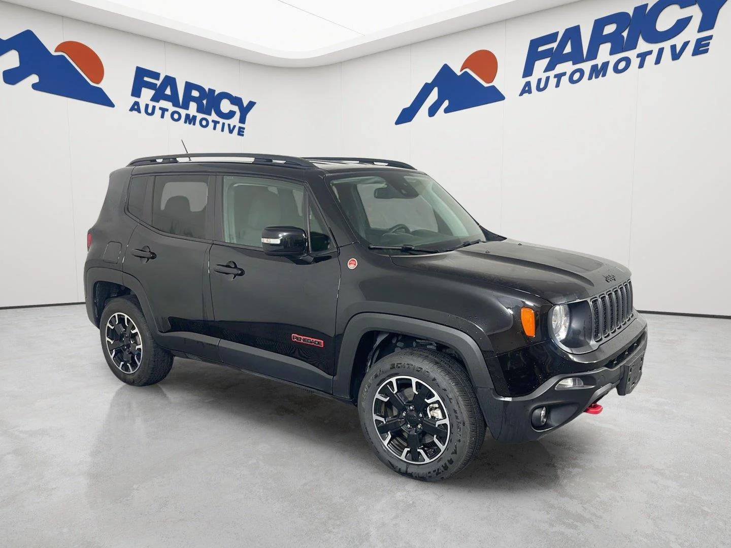 Used 2023 Black Clearcoat Jeep Trailhawk image 5