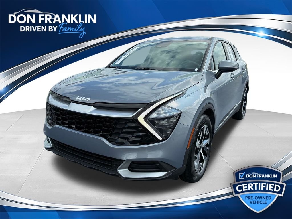 Used 2023 Silver Kia EX image 1