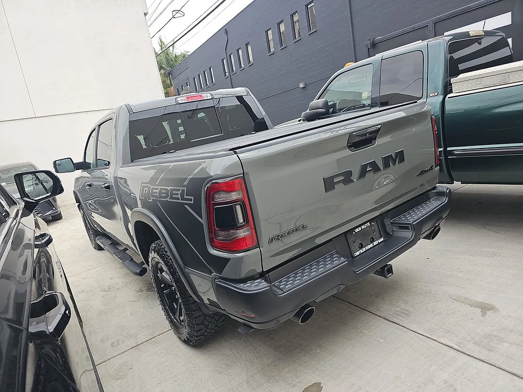 Used 2023 Ceramic Gray Clear Coat Ram Rebel image 3