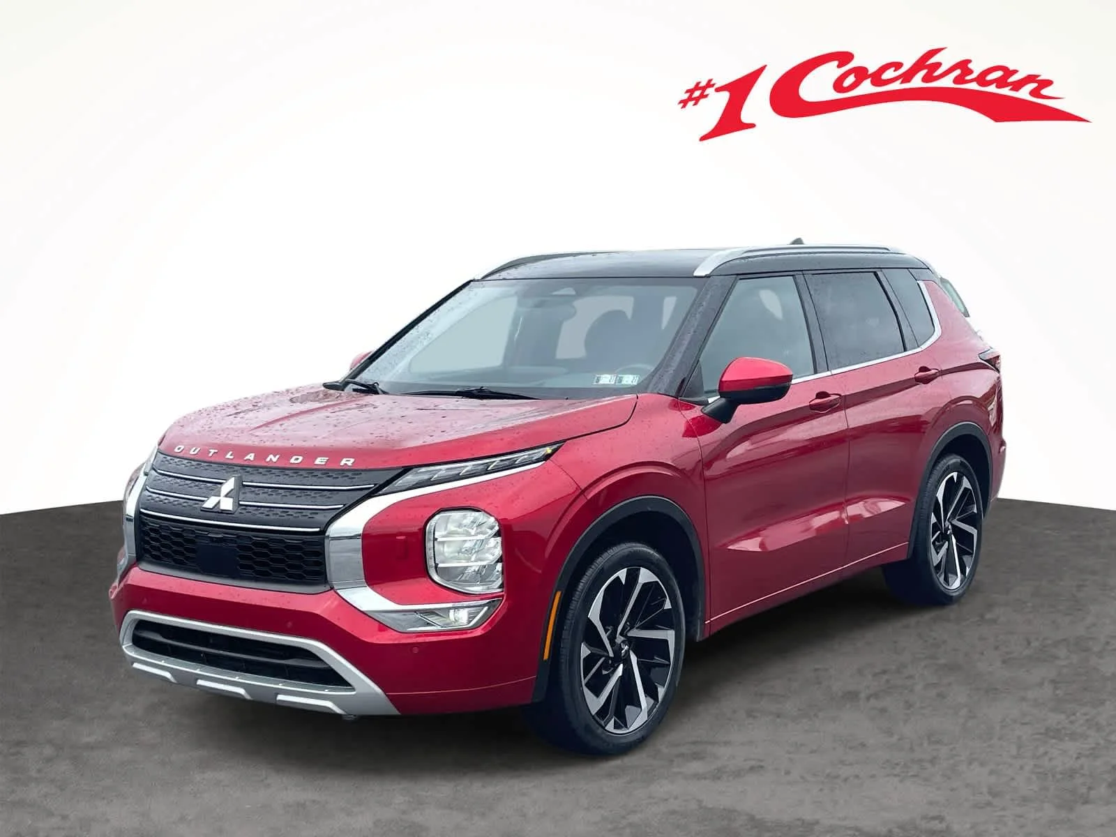 Used 2024 Red Diamond w/ Black Roof Mitsubishi SEL image 11