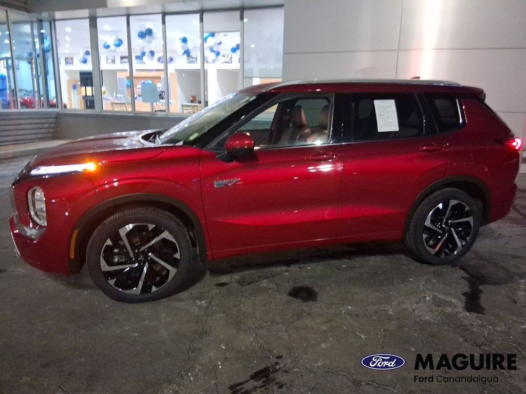 Used 2023 Mitsubishi Outlander Plug-In Hybrid SEL with VIN JA4T5VA90PZ035808 for sale in Canandaigua, NY