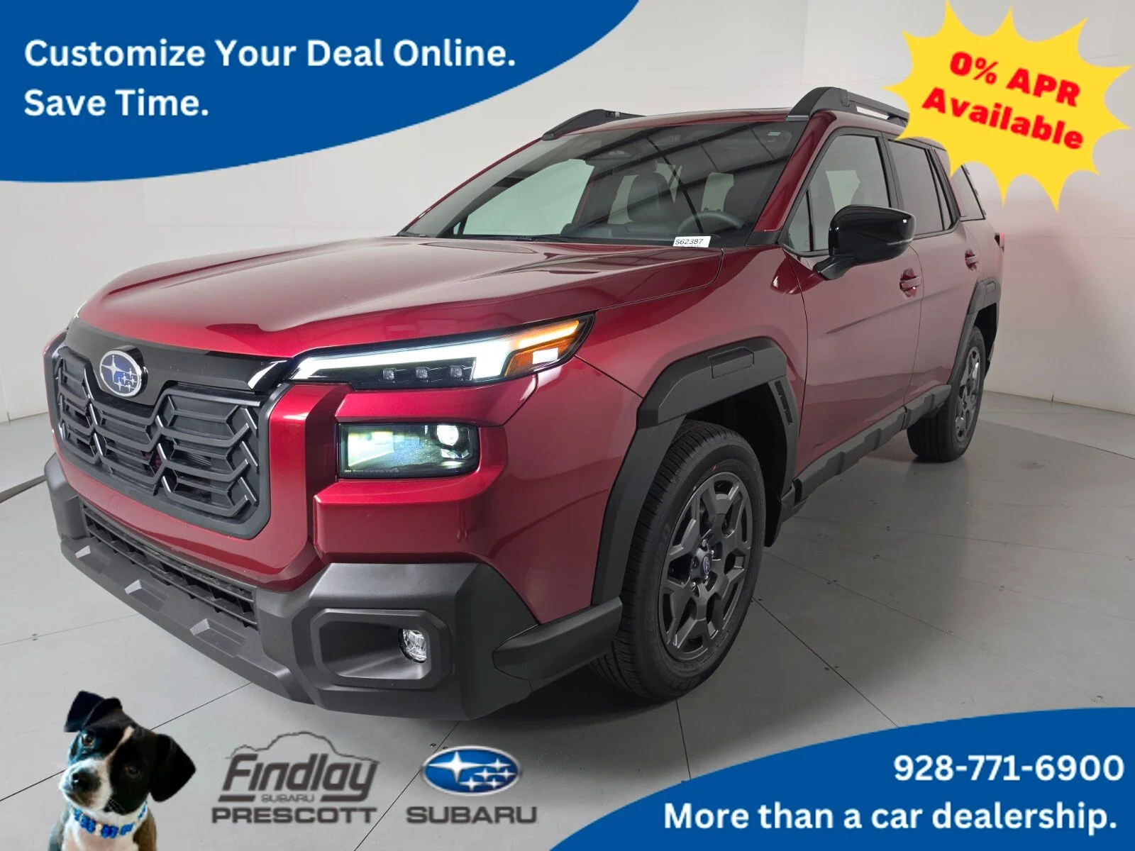 New 2026 Red Subaru Premium image 1