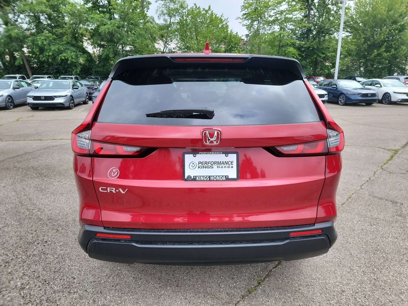New 2026 Radiant Red Metallic Honda EX image 27