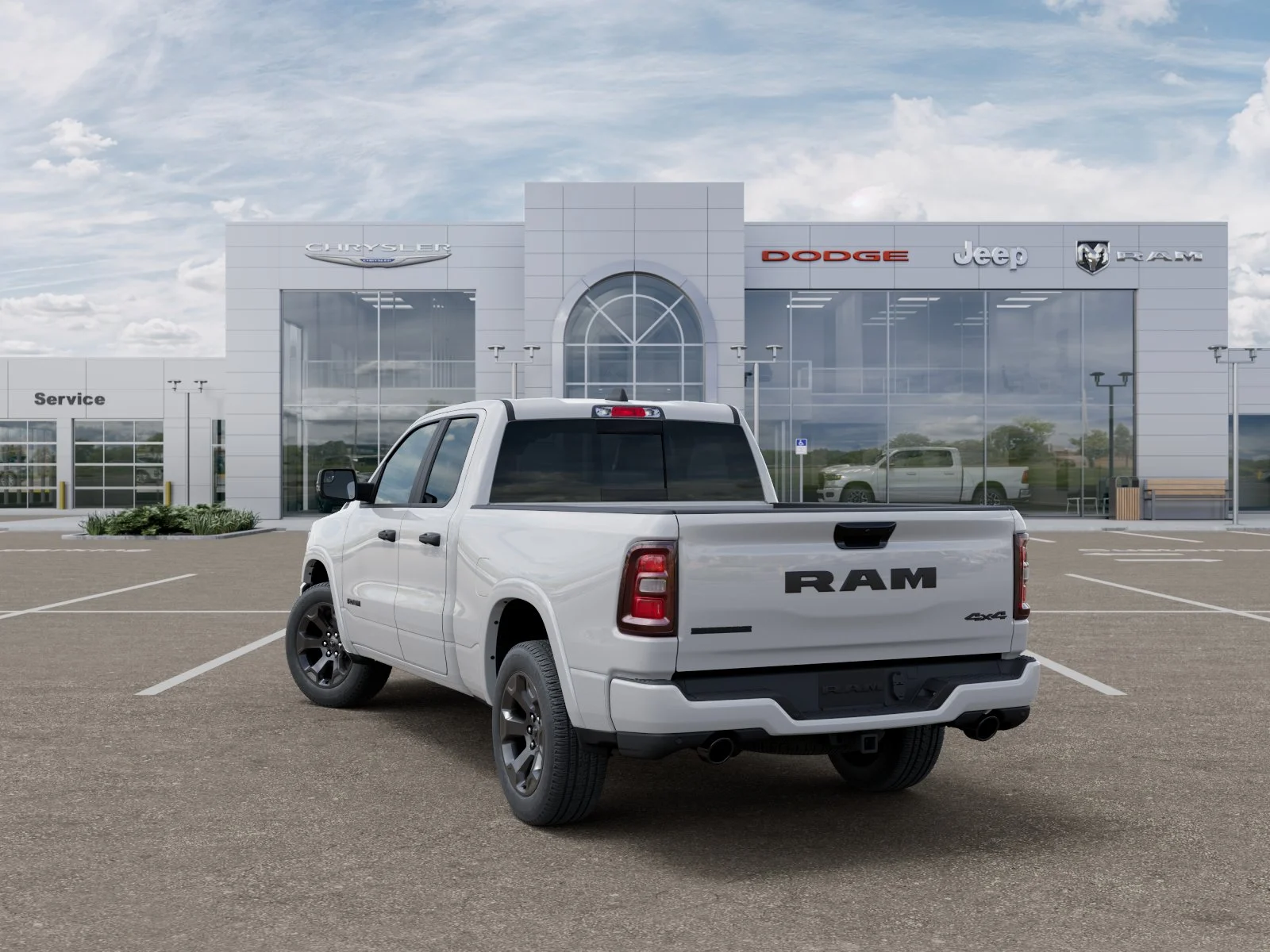 New 2026 Bright White Clearcoat RAM Big Horn/Lone Star image 36