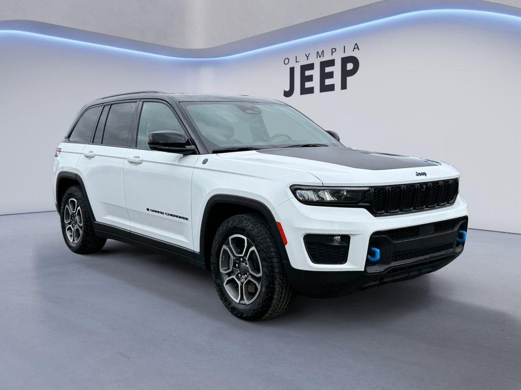 Used 2022 White Jeep Trailhawk 4xe image 8