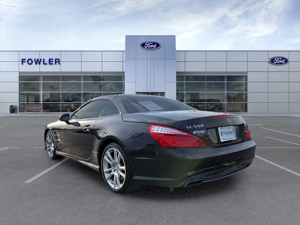 Used 2013 Black Mercedes-Benz SL 550 image 7