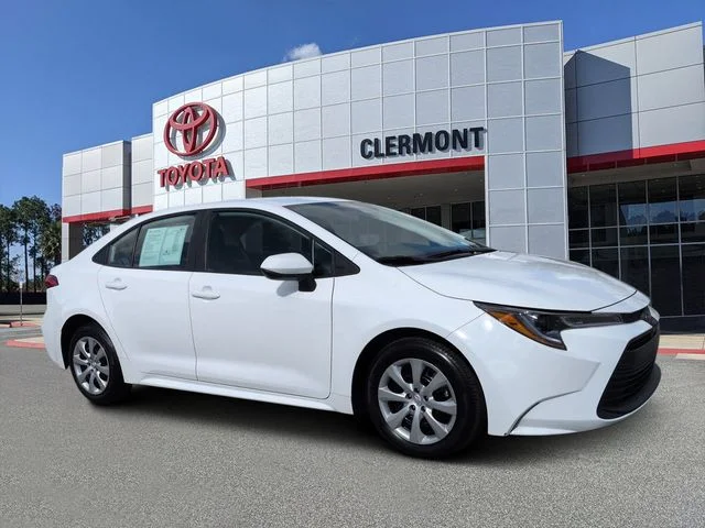 Certified Used 2026 White Toyota LE image 1