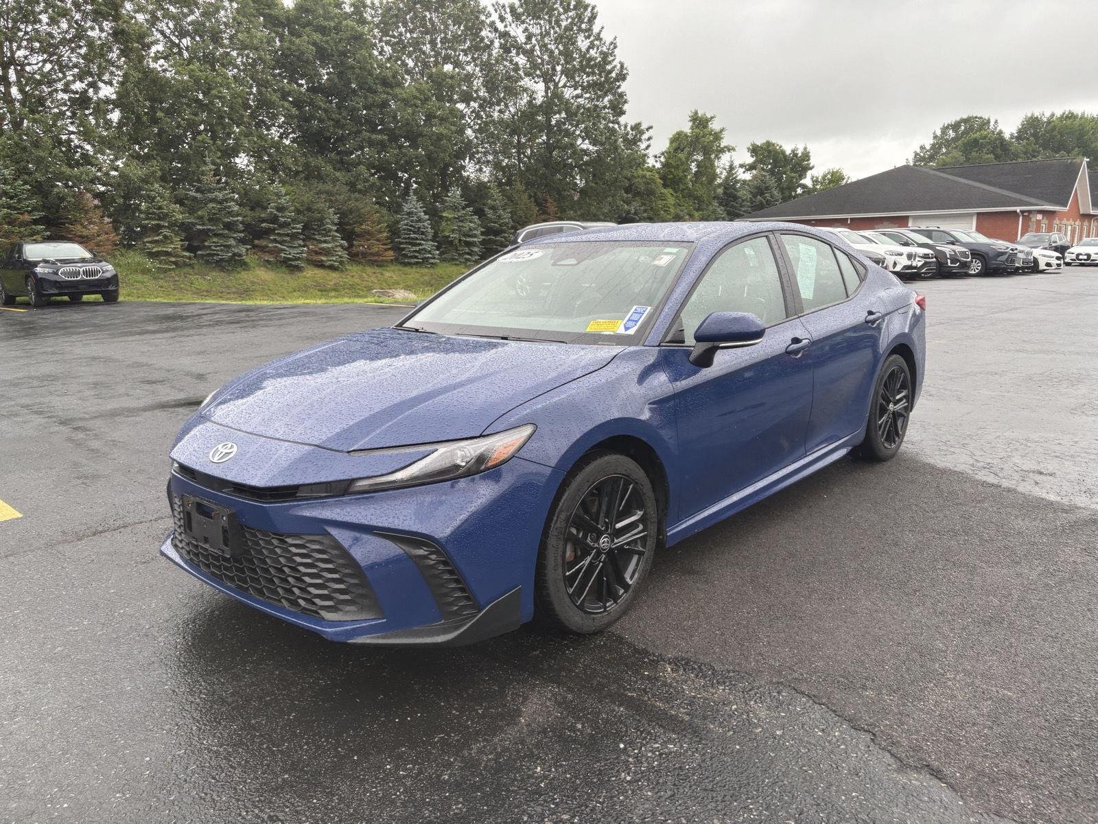 Used 2025 Reservoir Blue Toyota SE image 8