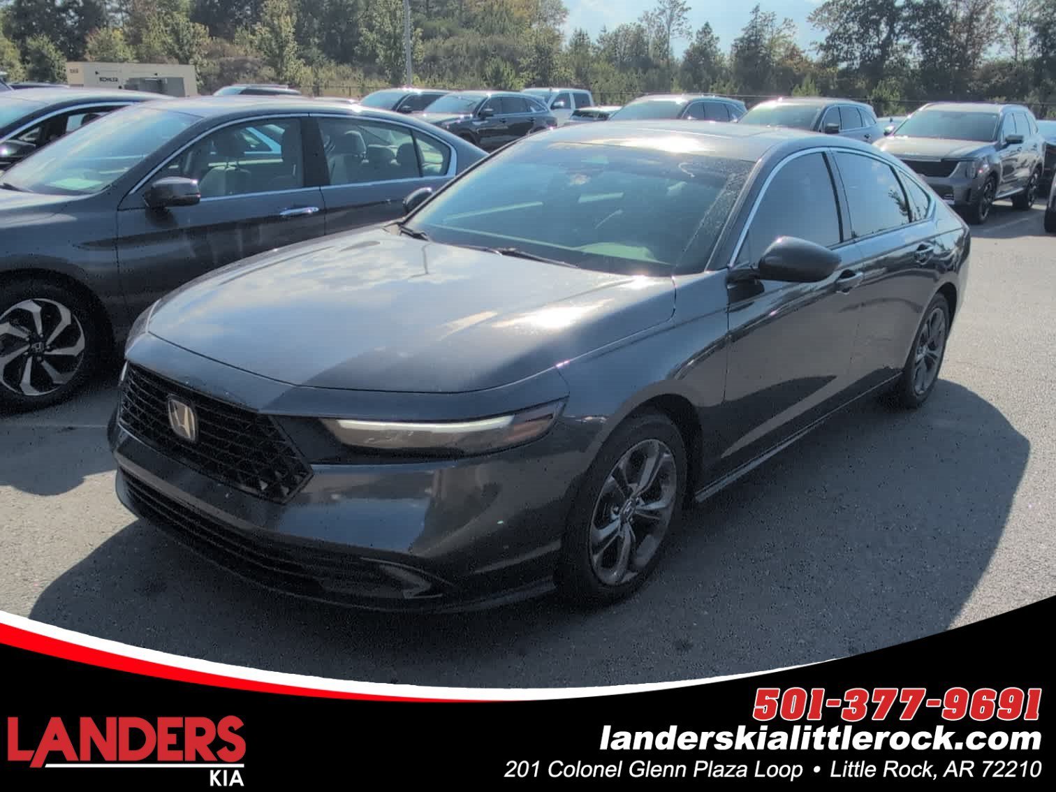 Used 2023 Gray Honda EX image 1