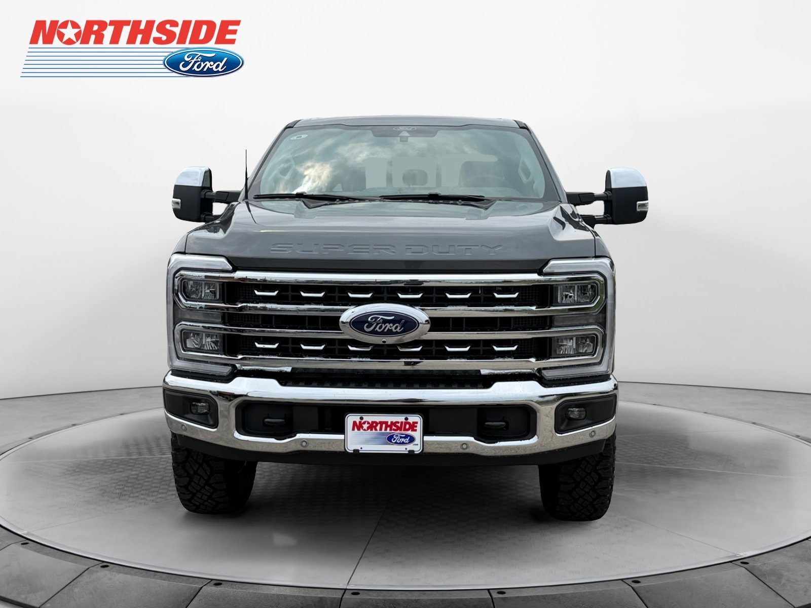 New 2026 Carbonized Gray Metallic Ford LARIAT image 2