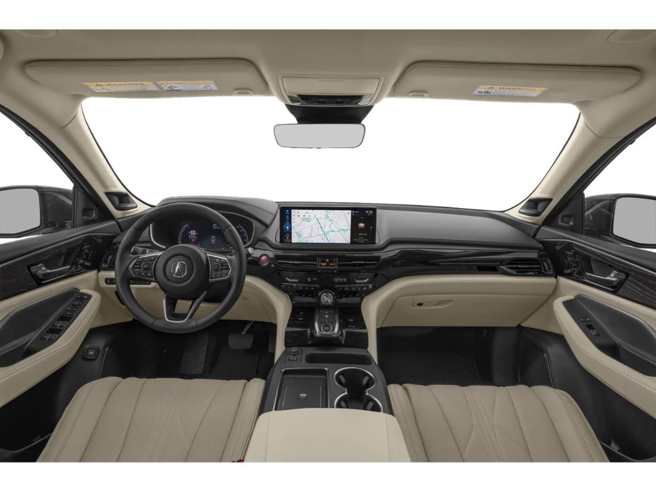 New 2026 Platinum White Pearl Acura SH-AWD w/Advance image 3
