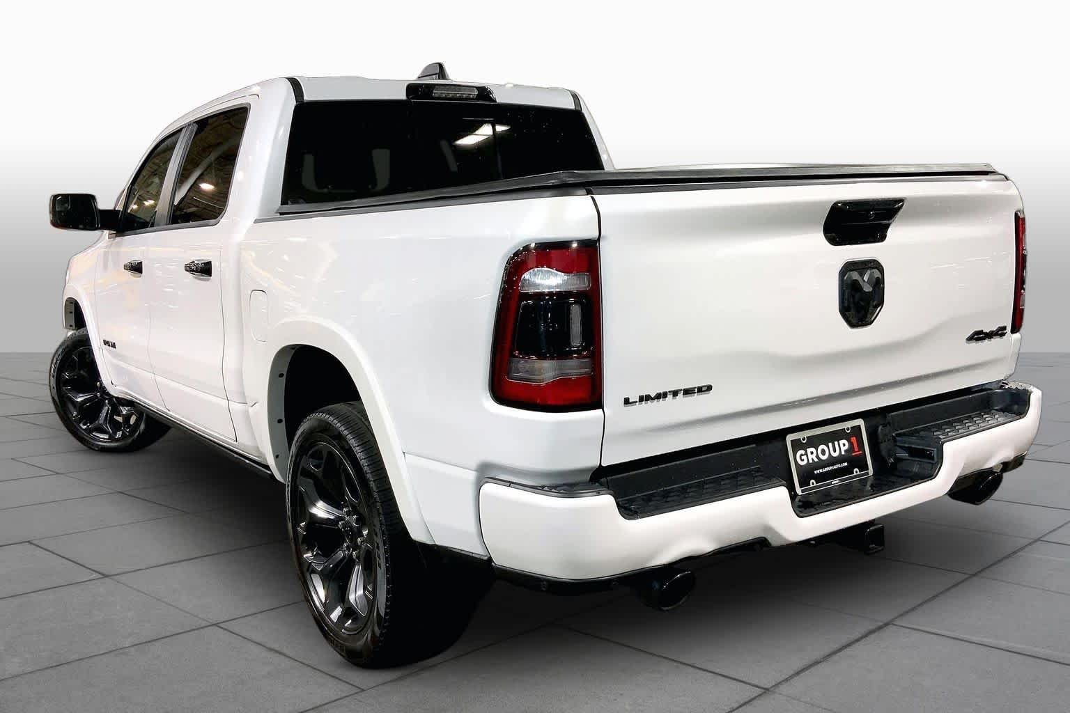 Used 2023 Ivory White Tri-Coat Pearlcoat Ram Limited image 24