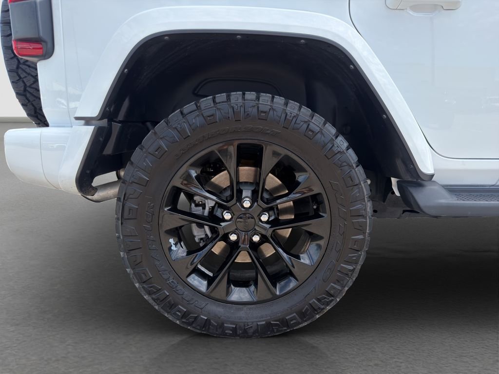 Used 2021 White Jeep Unlimited Sahara 4xe image 34