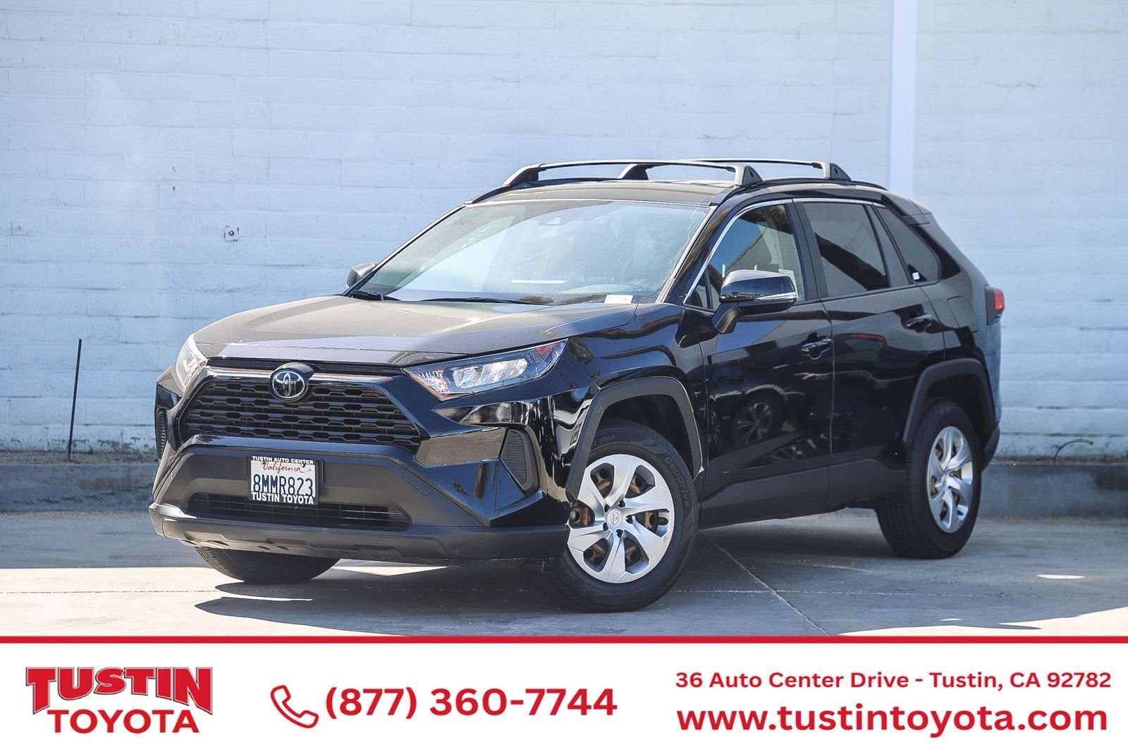 Certified Used 2019 Black Toyota LE image 1