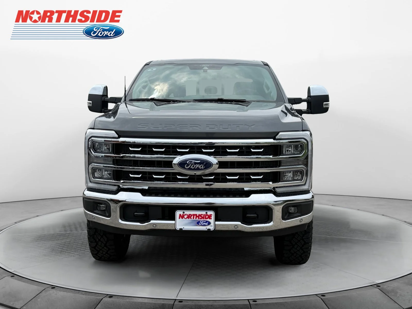 New 2026 Carbonized Gray Metallic Ford LARIAT image 2