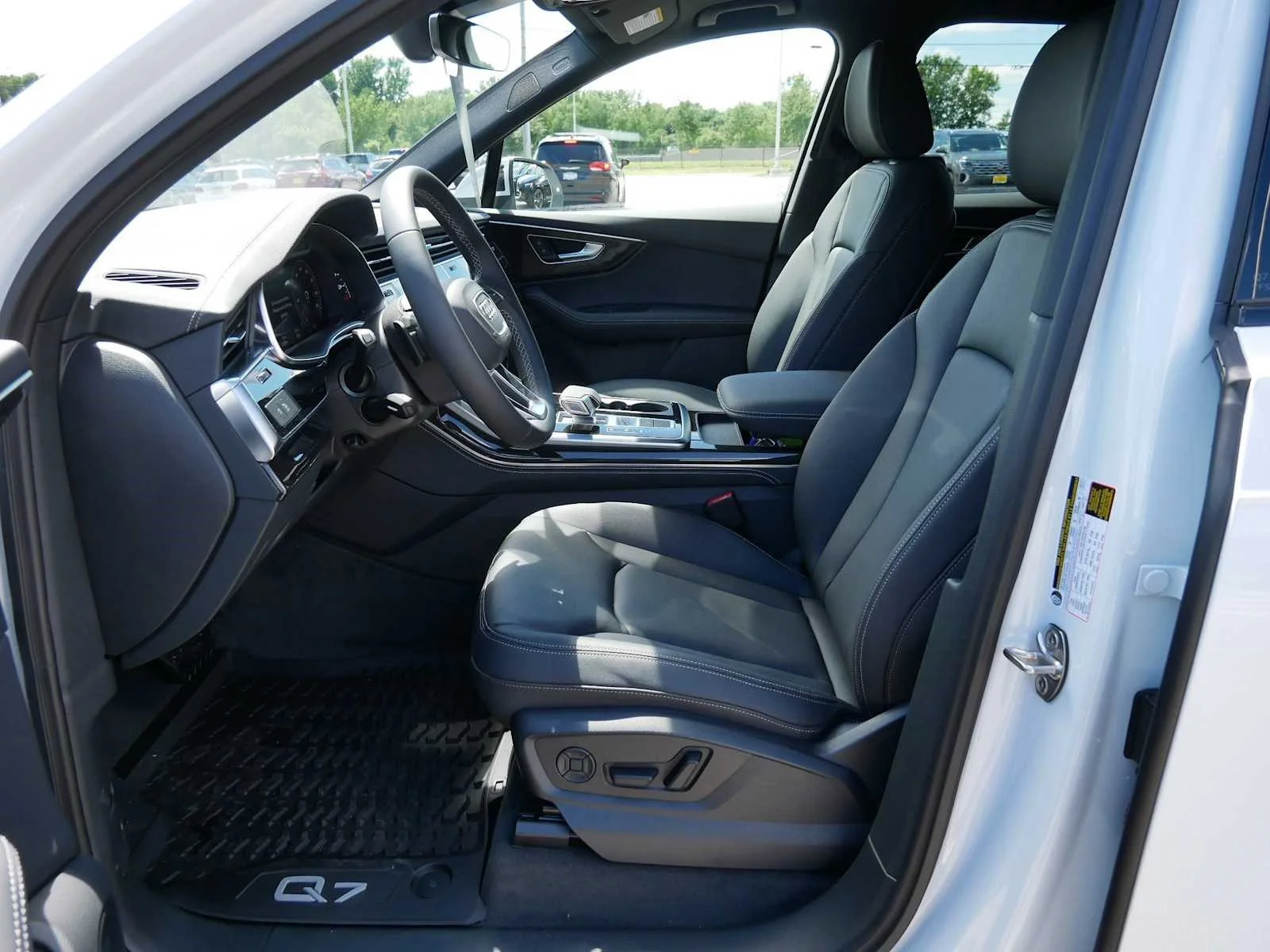 Used 2025 Glacier White Metallic Audi Premium Plus image 8