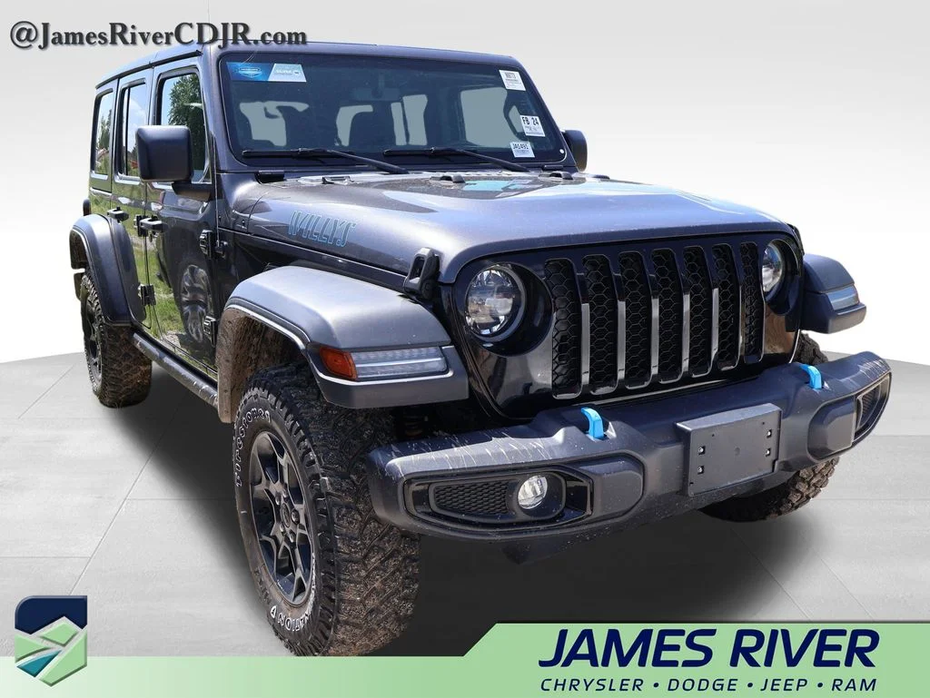 Used 2023 Gray Jeep Willys 4xe image 6