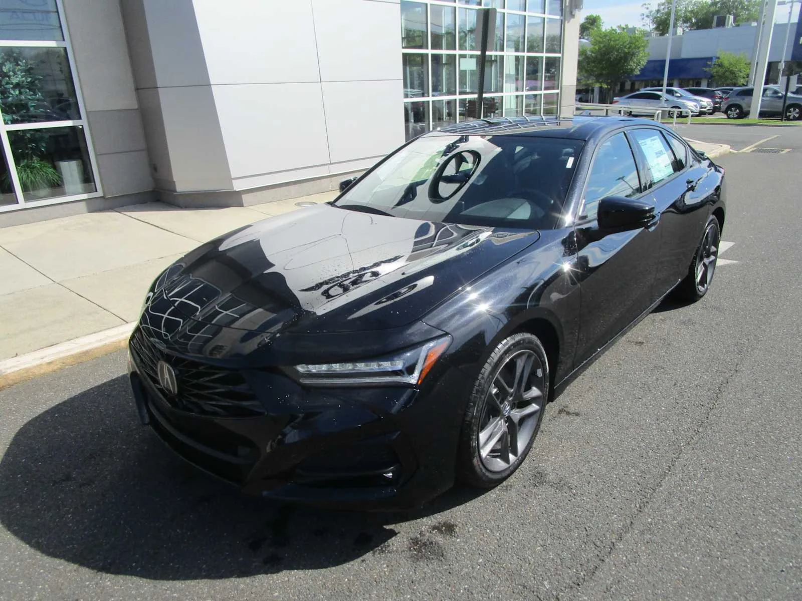 Used 2025 Majestic Black Pearl Acura w/A-Spec Package image 2