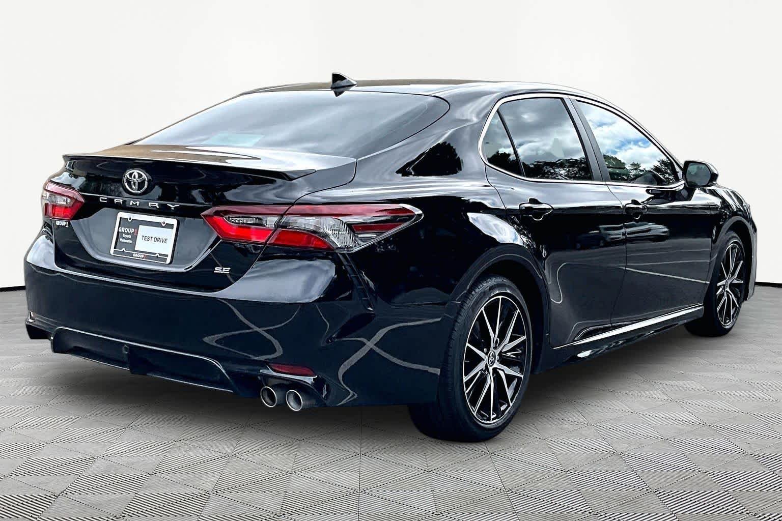 Used 2024 Midnight Black Metallic Toyota SE image 13