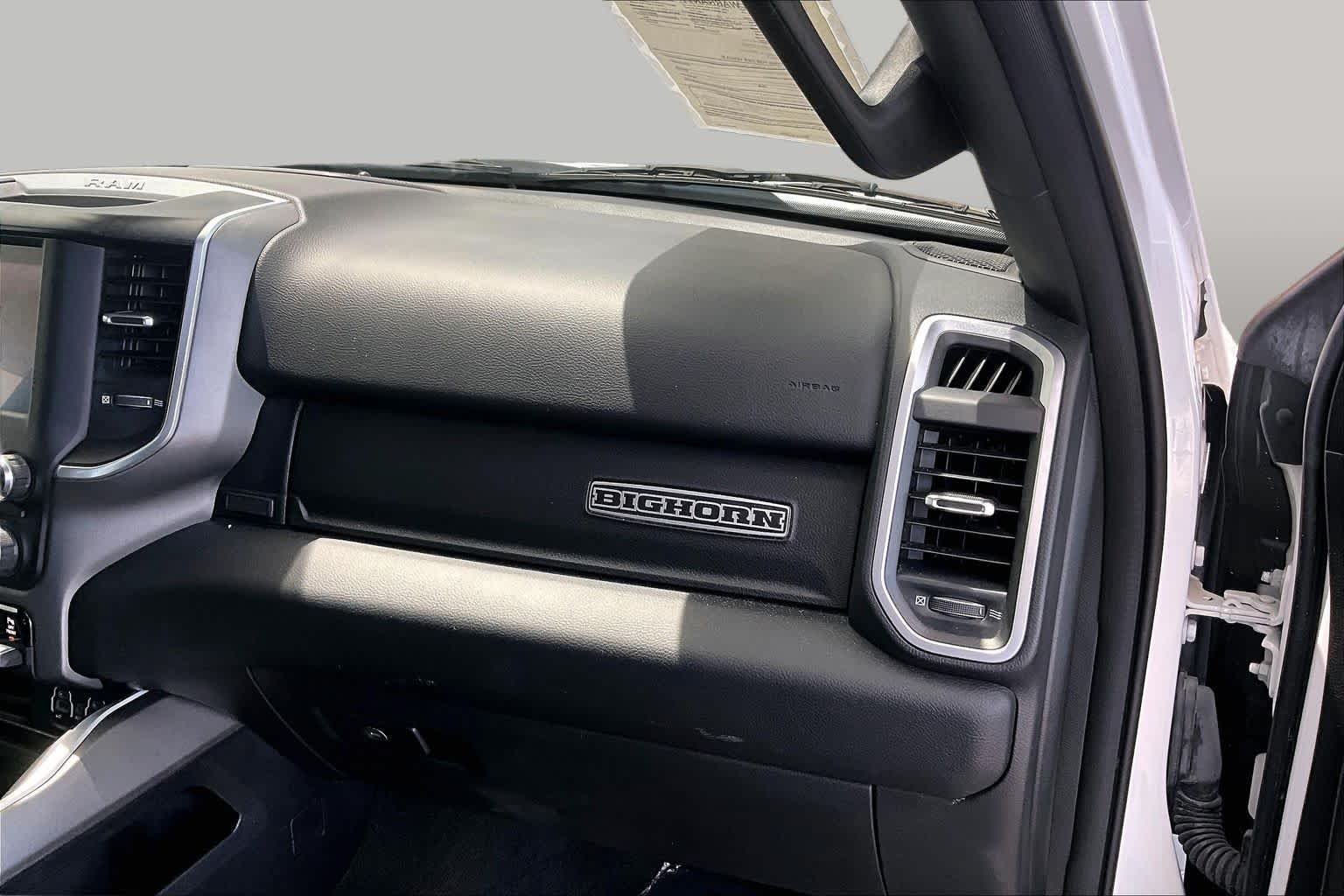 Used 2022 Bright White Clearcoat Ram Big Horn image 18