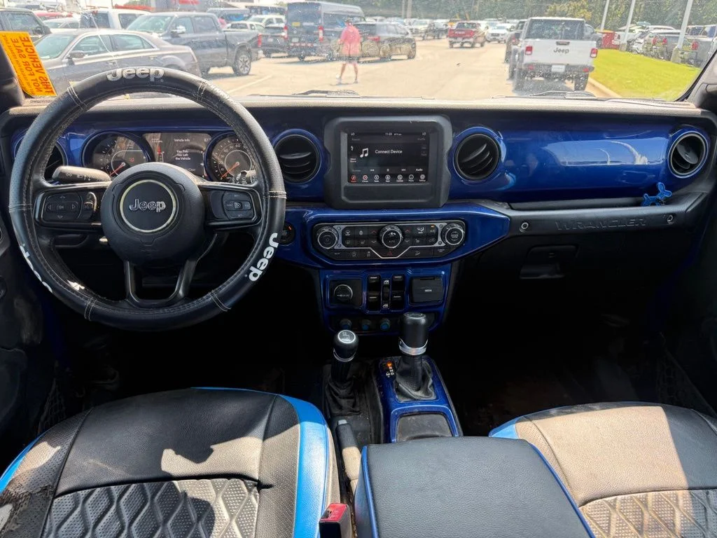 Used 2019 Blue Jeep Unlimited Sport S image 8