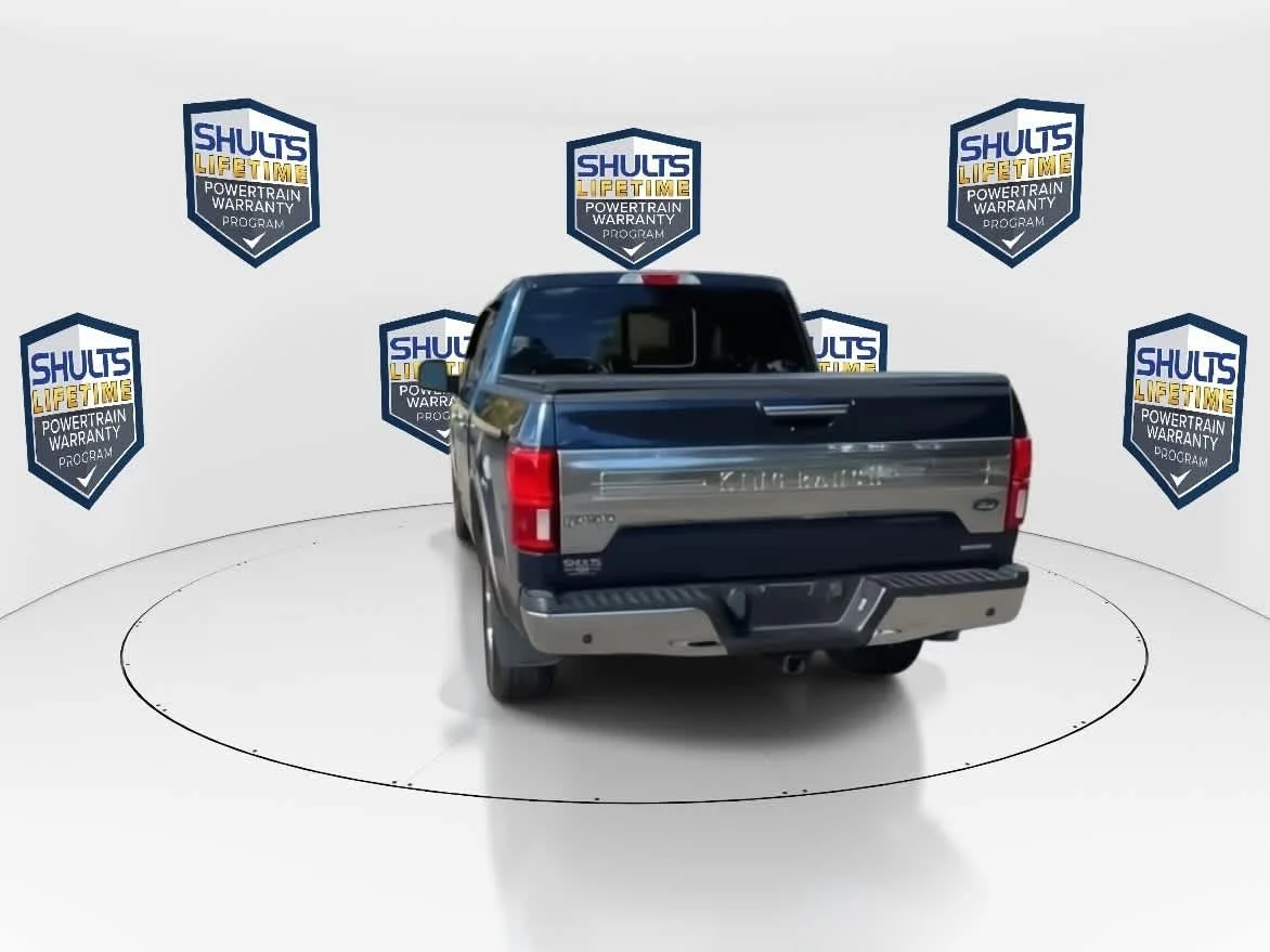 Used 2020 Blue Jeans/Stone Gray Ford King Ranch image 7