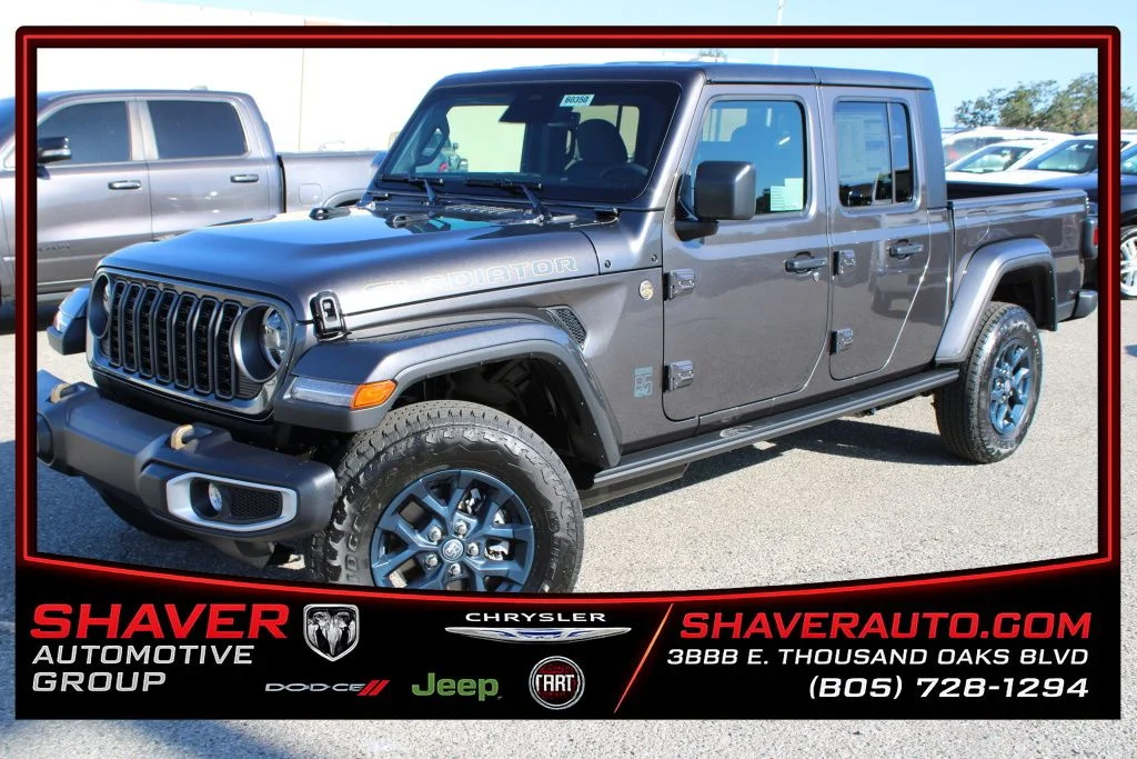 New 2026 Granite Crystal Metallic Clearcoat Jeep 85th Anniversary Edition image 1