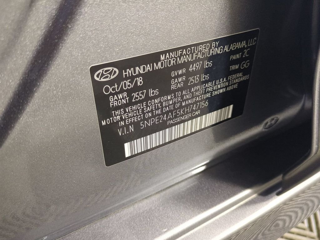 Used 2019 Gray Hyundai SE image 36