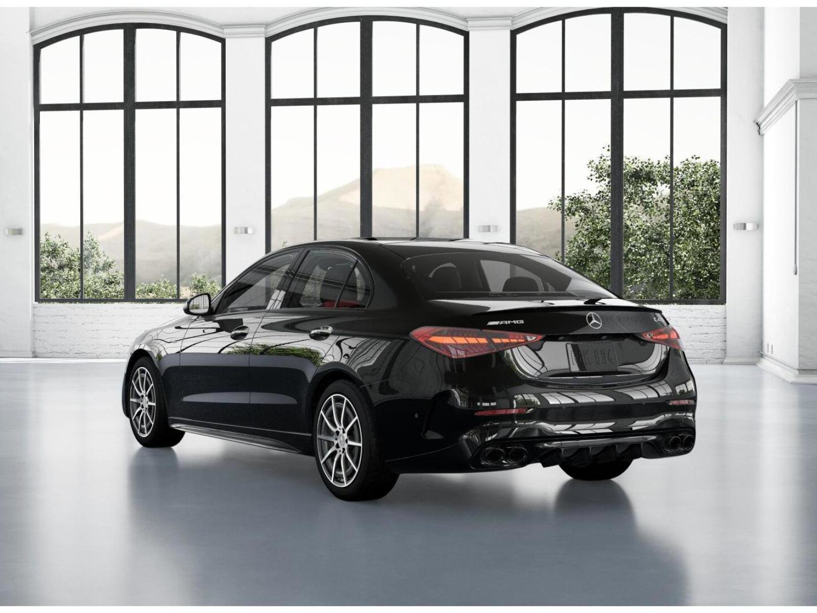 New 2026 Obsidian Black Metallic Mercedes-Benz AMG® C 43 4MATIC® Sedan image 28