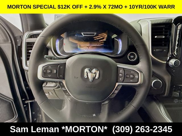 New 2026 Diamond Black Crystal Pearl-Coat Exterior Paint Ram Big Horn/Lone Star image 11