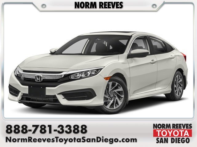 Used 2018 Crystal Black Pearl Honda EX image 1