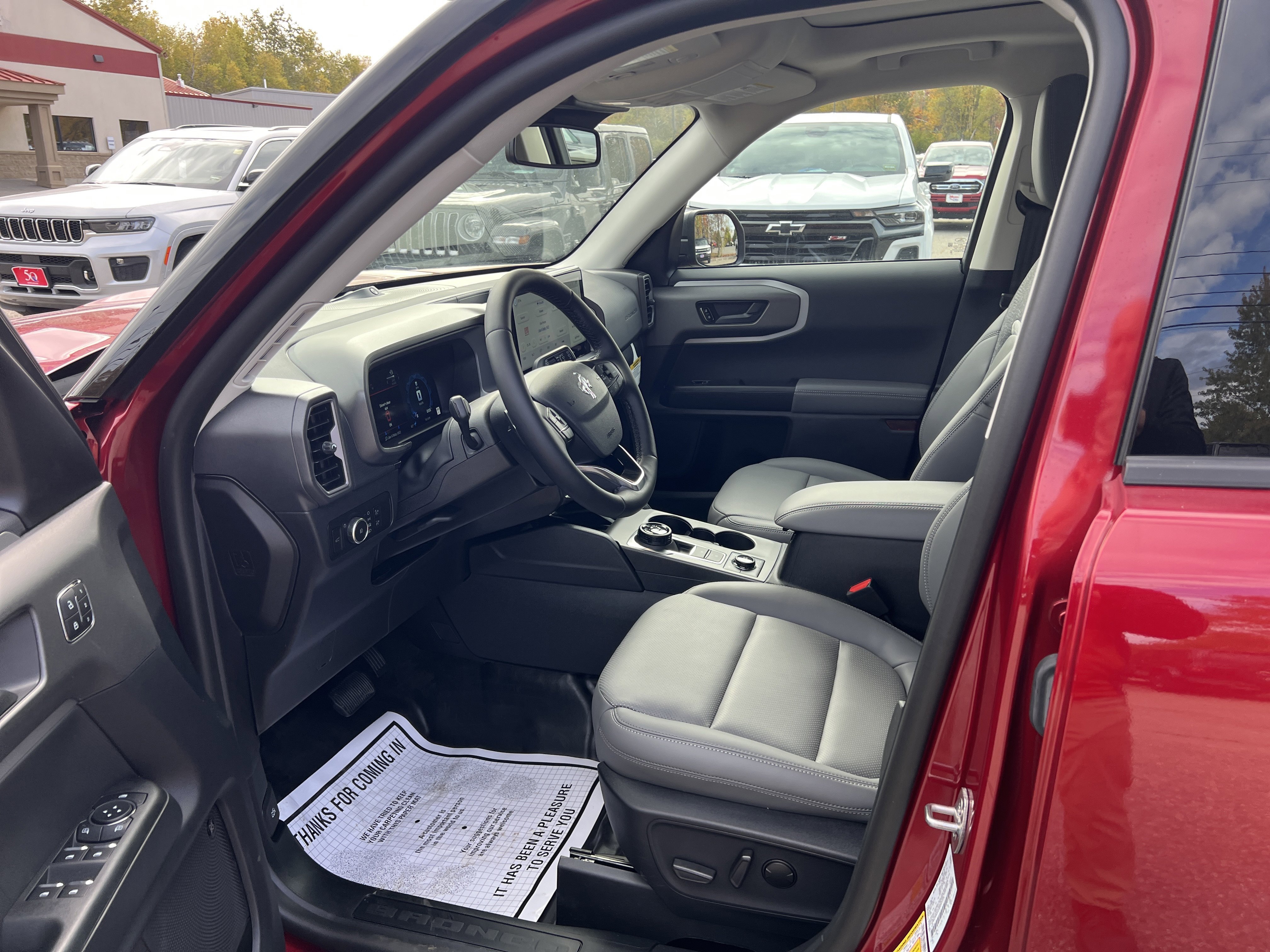 New 2025 Ruby Red Metallic Tinted Clearcoat Ford Badlands® image 10
