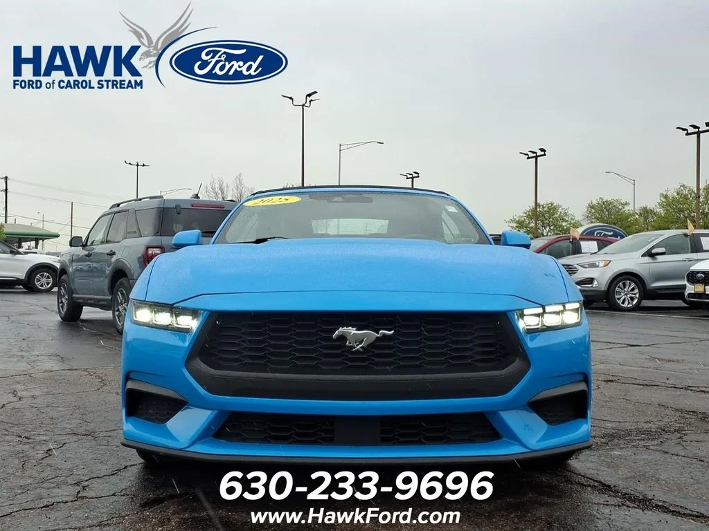 Used 2025 Blue Ford EcoBoost Premium image 2