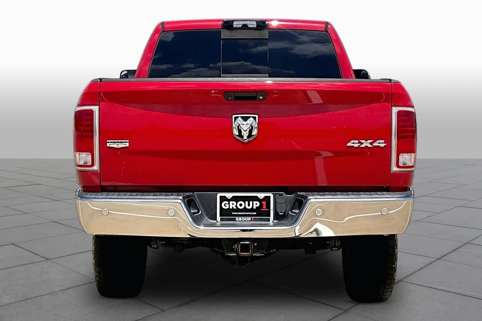 Used 2018 Flame Red Clearcoat Ram Laramie image 5