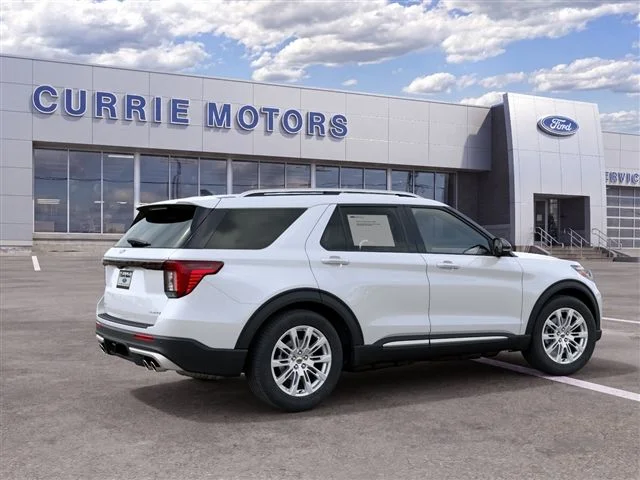 New 2027 Star White Metallic Tri-Coat Ford Platinum image 6