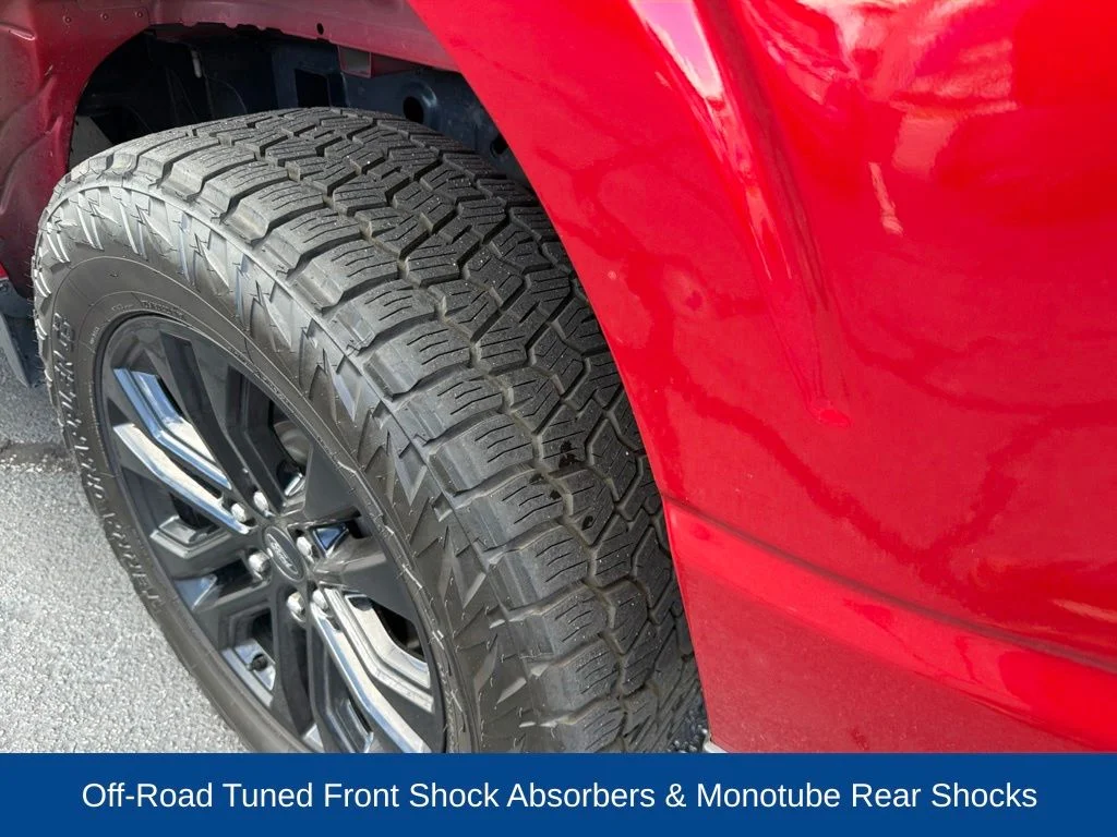 Used 2024 Rapid Red Metallic Tinted Clearcoat Ford Lariat image 8