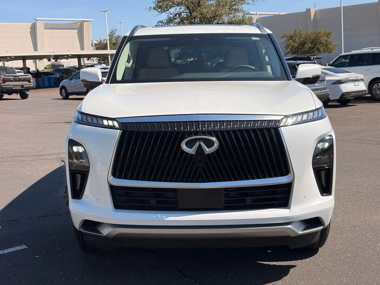 Certified Used 2026 Radiant White INFINITI Pure image 9