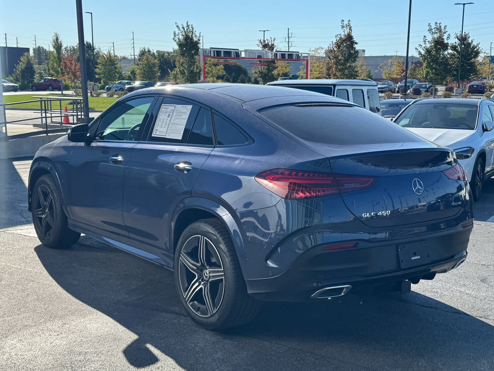 Used 2026 Twilight Blue Metallic Mercedes-Benz GLE 450 image 7