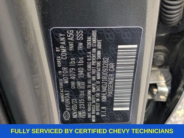 Used 2024 Gray Hyundai Limited image 26