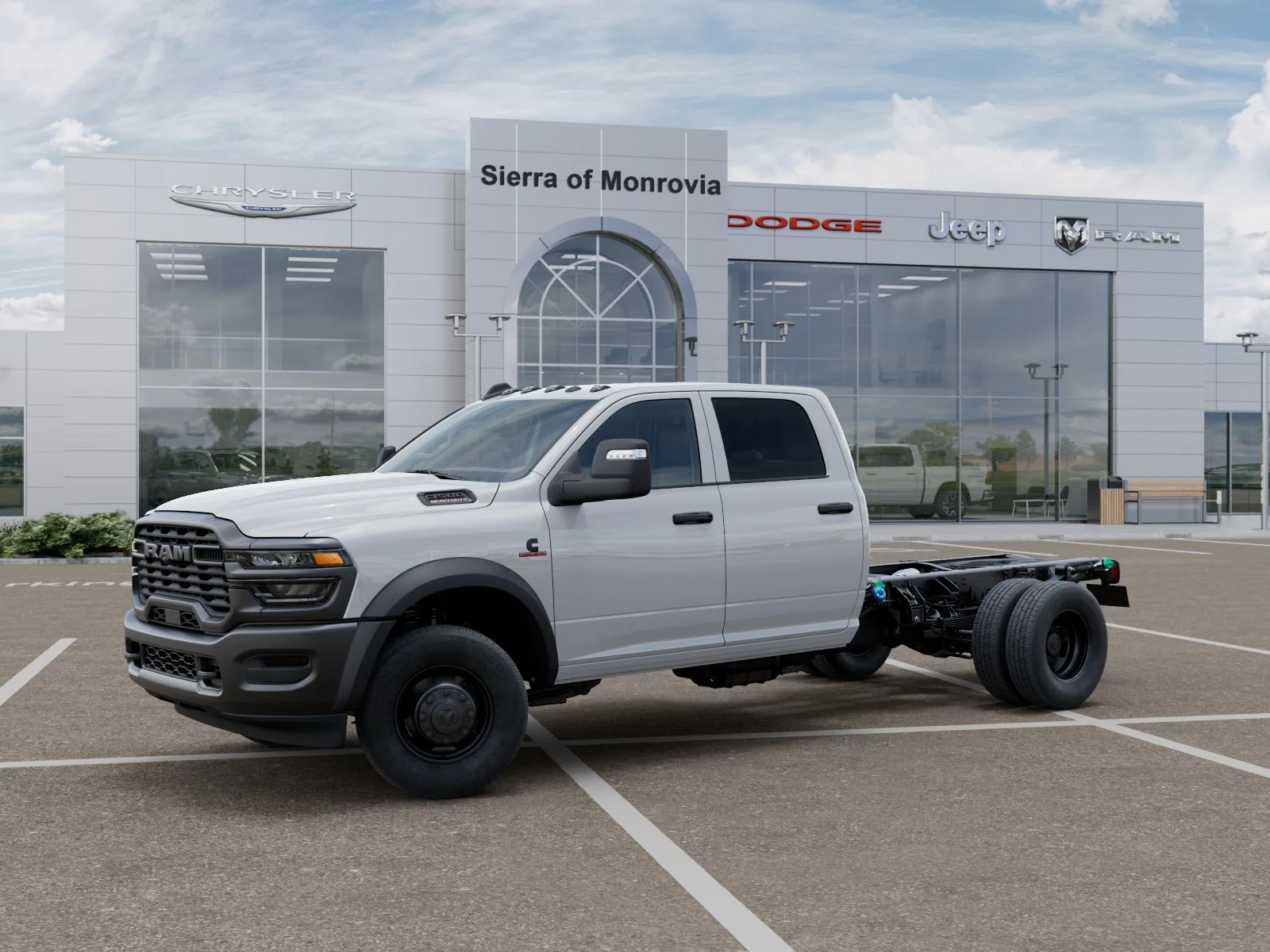 New 2026 Bright White Clear-Coat Exterior Paint RAM Tradesman image 34