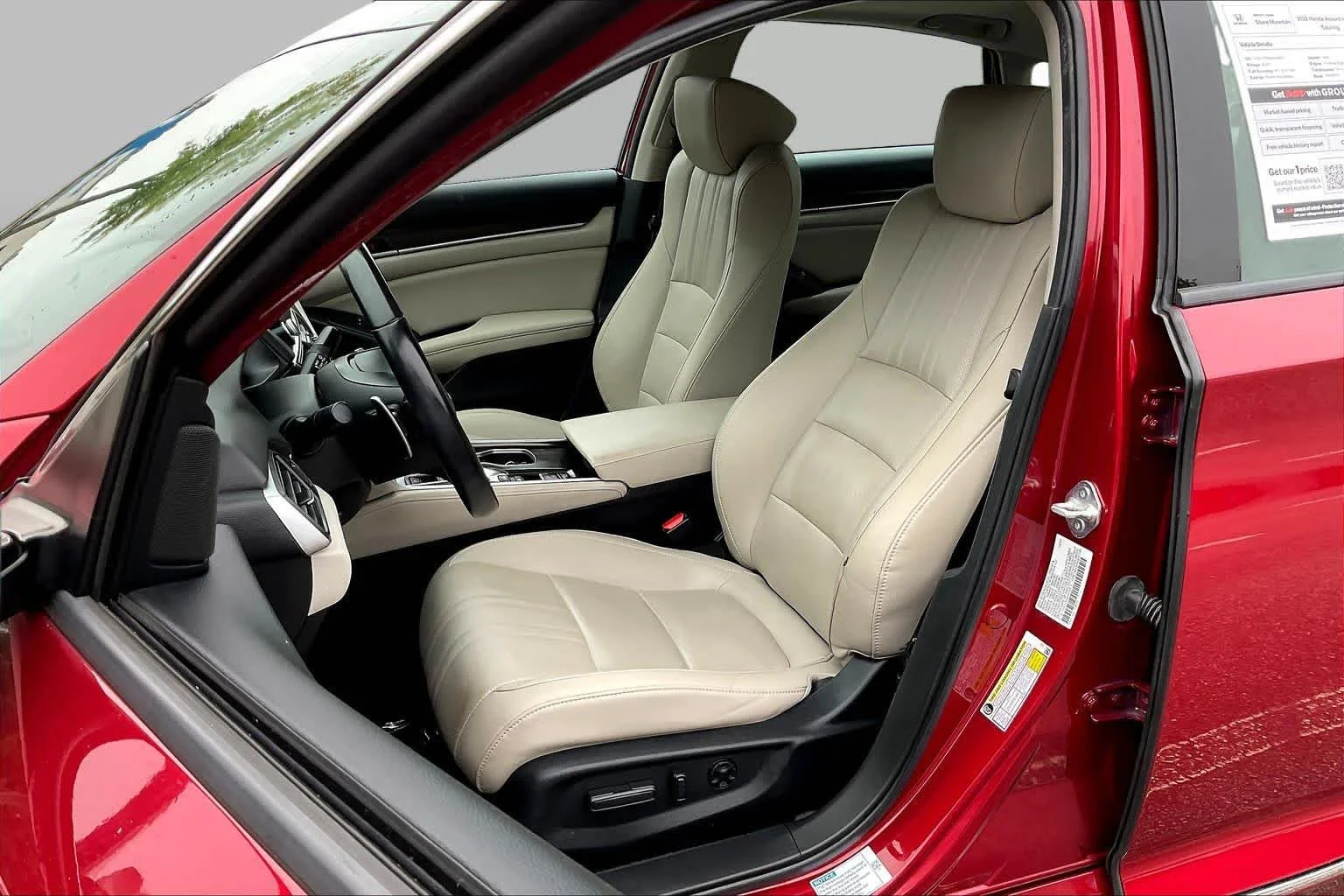 Used 2022 Radiant Red Metallic Honda Touring image 8